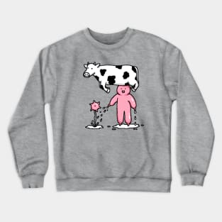 Milk flower Crewneck Sweatshirt